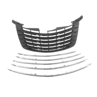 Primed Front Grille Assembly Replacement For 06-08 Chrysler PT Cruiser Foto 1 de 3