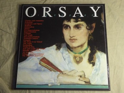 ORSAY VIDEODISC The Musee d'Orsay 1990 Art Laserdisc LD & BOOK Set - Rare! - Image 1 of 3