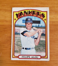 1972 OPC O-Pee-Chee MLB Baseball Card New York Yankees Felipe Alou #263