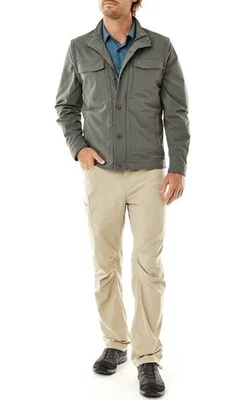 Royal Robbins Hombres NUEVA Chaqueta Convertible Viajero II Chaqueta Multibolsillo XXL Foto 1 de 4