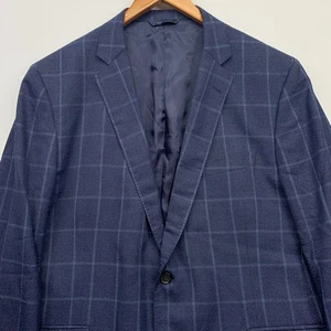 Brooks Brothers Blazer Herren 48R Regent Fit Wolle Kariert Reda Italy Italian Sakko - Bild 1 von 17