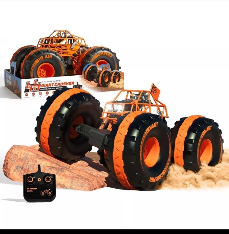 Sharper Image® 4x4 Giant Crusher Remote Control 4WD Truck, High-Speed Off-R - Image 1 of 3