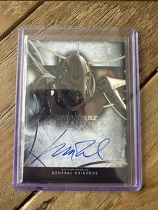 2024 Topps Star Wars Masterworks General Grievous Matthew Wood On-Card Auto - Picture 1 of 2