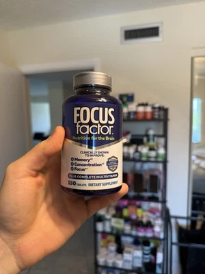 Focus Factor 466022 Suplemento Cerebral - 150 Comprimidos Foto 1 de 2