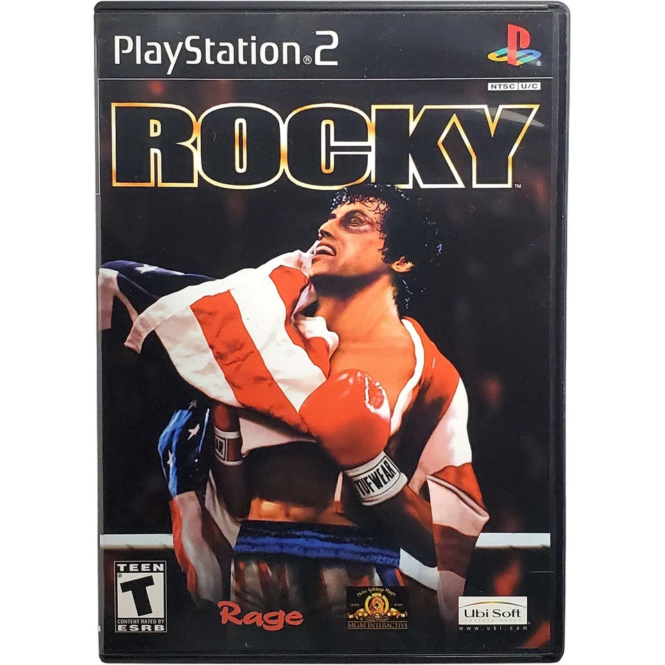 Rocky - Sony Playstation 2 PS2 Pristine Tested Authentic 1Y Guarantee - Image 1 of 4