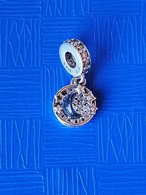 925 Sterling Silber Pandora Charm - Bild 1 von 4