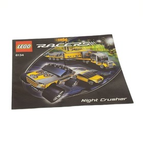 1x Lego Building Instructions Booklet Racers Tini Turbos Night Crusher 8134