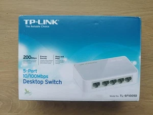 TP-Link 5-Port 10/100 Mbps Desktop Switch Model # TL-SF1005D v10.1 NEW (Other) - Picture 1 of 8