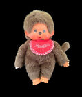 Monchhichi Classic Boy Red Bib Movable And Bendable Iconic Collectors Plush Toy