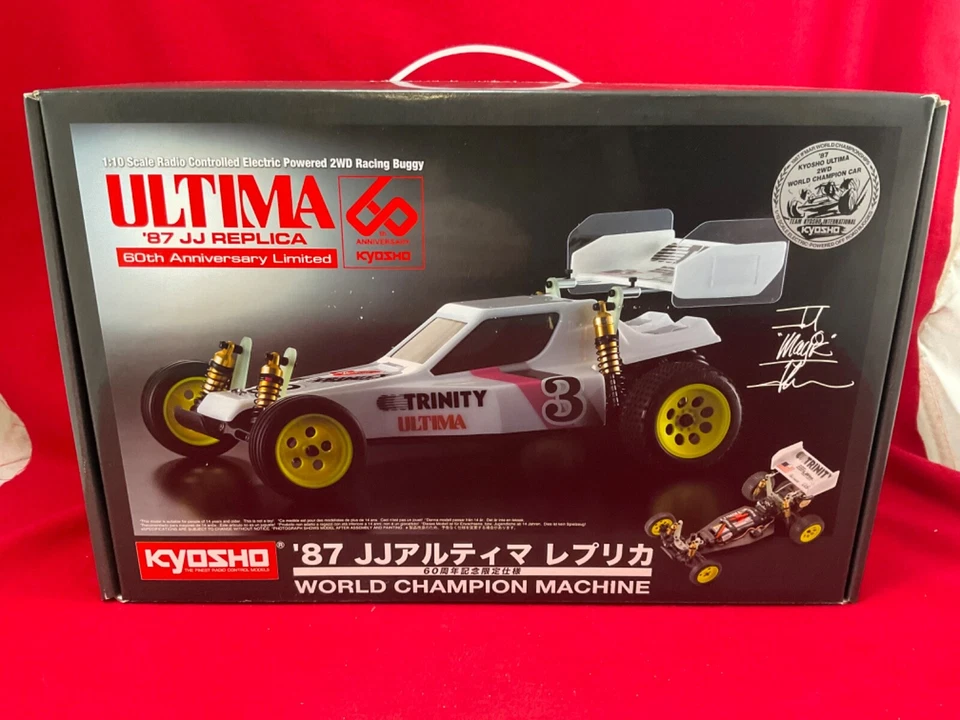 KYOSHO ULTIMA 1987 JOEL JOHNSON JJ replica 60th  Limited edition kit 30642 - Image 1 of 4