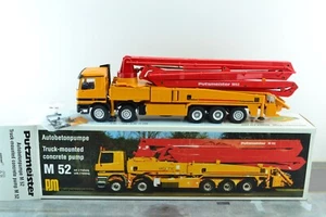 Conrad 40135 Mercedes Putzmeister M52 Concrete Pump Truck Diecast Metal 1/50 - Picture 1 of 6