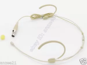 Pro Omni comfy Wireless Headset Microphone for AKG Samson emitter XLR 3Pin mini - Picture 1 of 4