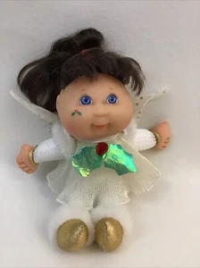Cabbage Patch Kids Mattel Garden Fairy Holly Mini Doll 8” Hair Blue Eyes 1995 - Picture 1 of 11