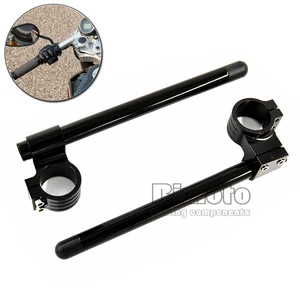 41mm CNC Risers Motorcycle 7/8'' Clip On Handlebar Fork Tube For Honda VFR750F - Imagen 1 de 4