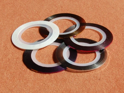 Zierstreifen  Aufkleber Stripes Zierlinien Tape  selbstklebend 0,9 mm - Bild 1 von 4