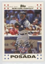 2007 Topps Opening Day Gold /2007 Jorge Posada #42