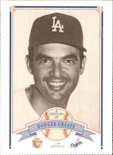 1989 Dodgers Smokey Greats Baseball Card #79 Jim Brewer