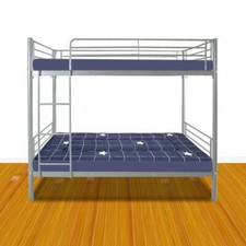 Metal Bunk Beds Frame over Twin Ladder for Kids Adult Children Bedroom 3 Colors