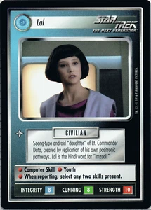 Star Trek CCG Lal Near-Mint/NM Rare – Q-Continuum 1996 - Picture 1 of 1