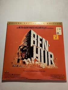 Ben-Hur Deluxe Letter-Box Edition SEALED Charlton Heston Laserdisc Movie - Bild 1 von 2