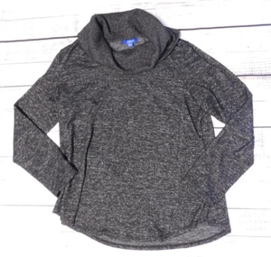 Womens Sweater Apt. 9 Size Petite Large Solid Light Gray Long Sleeve - Picture 1 of 7