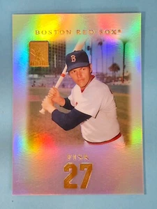 2001 Topps Tribute Carlton Fisk Boston Red Sox #40 ⚾ - Imagen 1 de 2