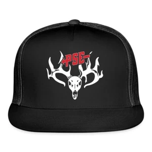 PSE Archery Black Trucker Hat Cap Adult Size - Picture 1 of 4