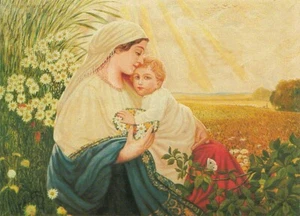 Adolf Hitler : Mary with Jesus : 1913 : Archival Quality Art Print - Picture 1 of 2