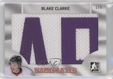 2014 ITG Draft Prospects Nameplates /6 Blake Clarke #NP-4