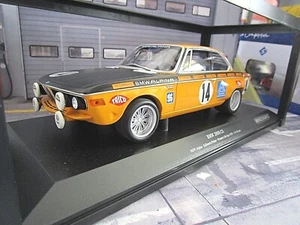 BMW 2800 CS CSL Coupe Alpina 24h Spa Sieger 1970 #14 Kelleners Minichamps 1:18 - Foto 1 di 8