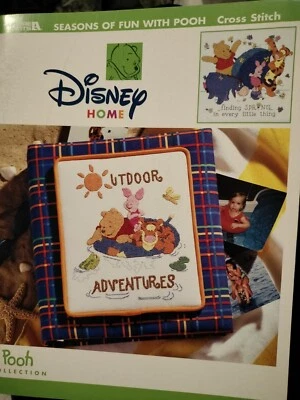 Disney Seasons of Fun with Pooh & Friends Cross Stitch Patterns Leisure Arts - Image 1 of 3