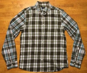 Gap Men's Multi Color Plaid Long Sleeve Dress Shirt - Size: Small - Picture 1 of 7