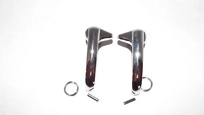 Chevrolet GMC 1951-1952-1953-1954-1955 camioneta nueva ventilación ventana manija cerraduras con pasadores Foto 1 de 3