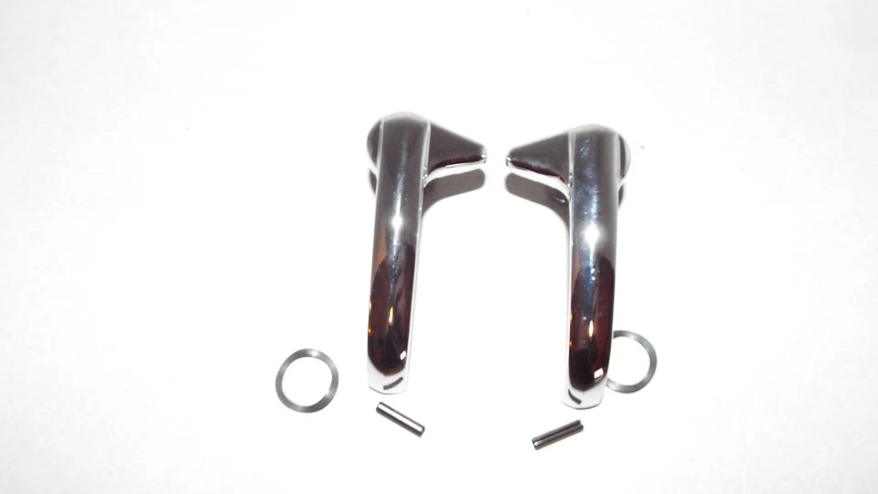 Chevrolet GMC 1951-1952-1953-1954-1955 camioneta nueva ventilación ventana manija cerraduras con pasadores Foto 1 de 3