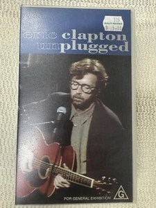 1992 ERIC CLAPTON UNPLUGGED🌟Pal VHS Video Music Concert, Video Tape Video Music - Bild 1 von 8
