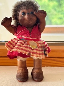 Original Steiff Mucki, 12 cm, HörZu Redaktionsigel, 50er Jahre - Bild 1 von 7