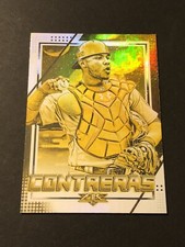 2020 Topps Fire Gold Minted #10 Willson Contreras Chicago Cubs