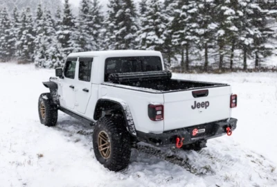 BAK Revolver X4s Tonneau Roll-Up Bed Cover fits 2020-2025 Jeep Gladiator 5ft - Imagem 1 de 3