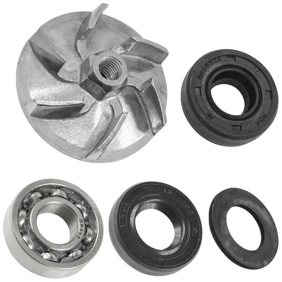 Kit de reconstrucción de bomba de agua Caltric para Yamaha YZ250 1998 1999 2000 2001 2002-2023 Foto 1 de 4