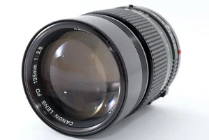 【AS-IS "Appearance MINT"】 Canon New FD NFD Lens 135mm f/ 2.8 MF Lens 541350 - Picture 1 of 11