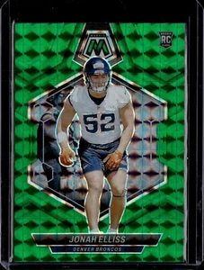 2024 Panini Mosaic JONAH ELLISS Green Rookie RC #364 Denver Broncos - Picture 1 of 2