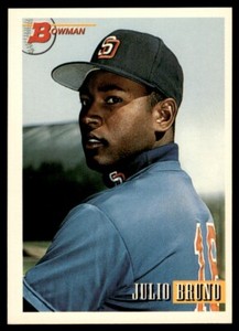 1993 Bowman #546 Julio Bruno San Diego Padres Rookie