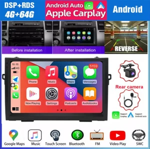 For 2003-2009 Toyota Prius Carplay Android 13.0 Car Radio 4+64G GPS Navi Wifi FM - Picture 1 of 23