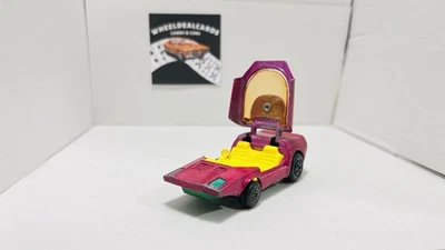 Винтажная машинка для стрижки 1973 Matchbox Superfast Rolamatics 39 Lesney пурпурная - Изображение 1 из 4