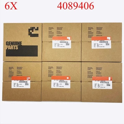 6* PISTON RING Set FOR CUMMINS ISX ISX15 QSX 15L Volvo KENWORTH Truck 4089406 US Foto 1 de 4