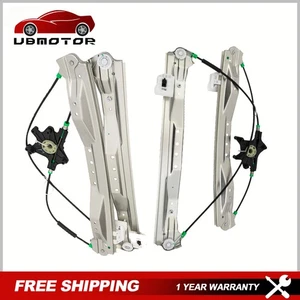 2PCS Front Power Window Regulator w/o Motor For Town&Country Dodge Grand Caravan - Picture 1 of 17