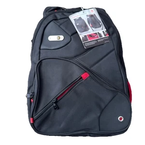 Ful Laptop Backpack BB5216BP Black For 15” Laptop New With Tag - Foto 1 di 8