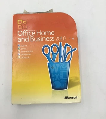 Open box Microsoft Office Home and Business 2010 Software - Image 1 of 4