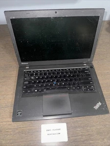 Lenovo ThinkPad T450 14" Laptop i5-4300U 4GB RAM, No Storage FOR PARTS / REPAIR - Picture 1 of 3