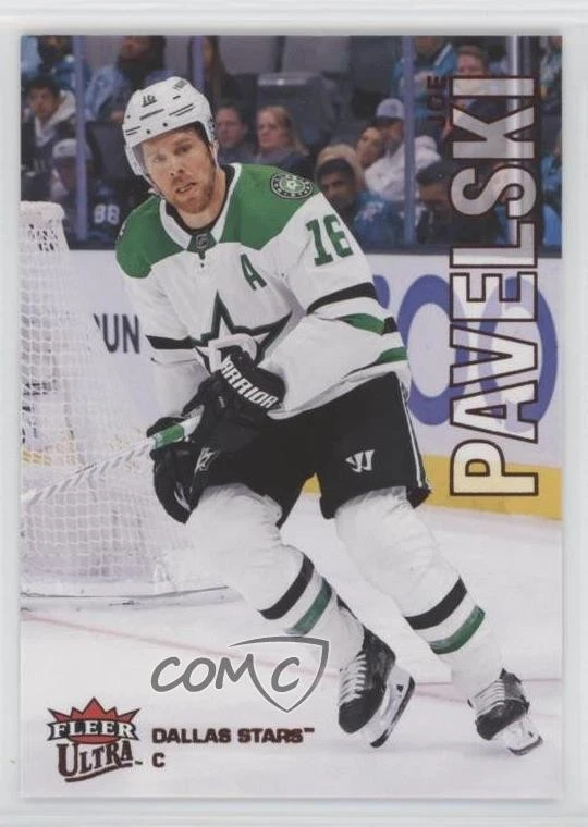 2022-23 Upper Deck Fleer Ultra Orange Foil /25 Joe Pavelski #106 - Image 1 of 2